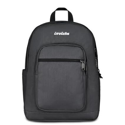 Zaino Jelek Plain Grs Invicta Backpack, Nero - 32 x 43 x 25 cm