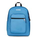 Zaino Jelek Plain Grs Invicta Backpack, Azzurro - 32 x 43 x 25 cm