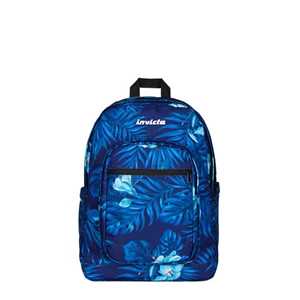 Cartoleria Zaino Jelek Fantasy Grs Invicta Backpack, Blu floreale - 32 x 43 x 25 cm Invicta