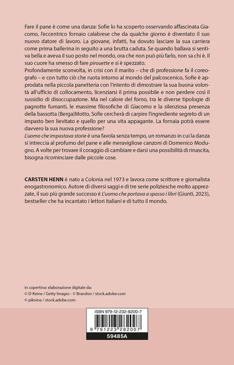 L' uomo che impastava storie -  Carsten Henn - 2