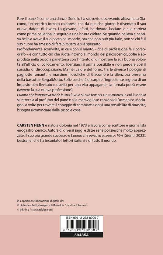 L' uomo che impastava storie -  Carsten Henn - 2