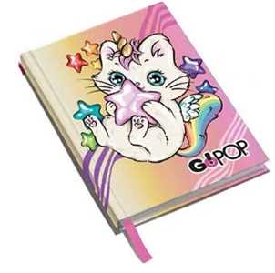 Cartoleria Diario scuola GoPOP 2025-26, 10 mesi, gatto GoPOP