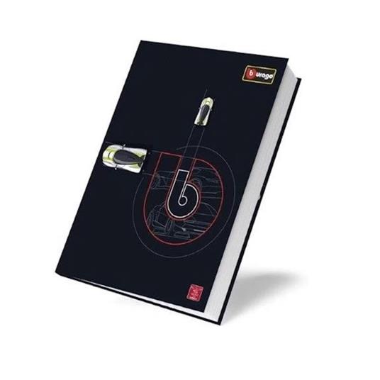 Diario Bburago 2025-26, 9 Mesi, Nero