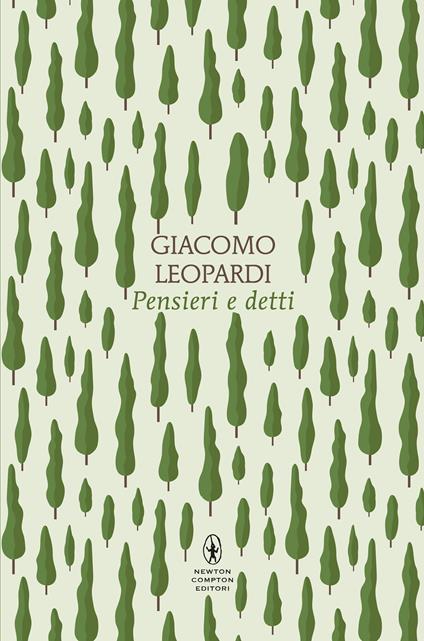  Pensieri e detti -  Giacomo Leopardi - copertina