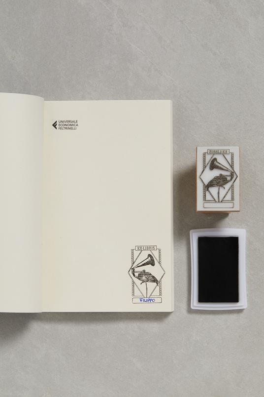 Il Canto. Timbro Ex-Libris