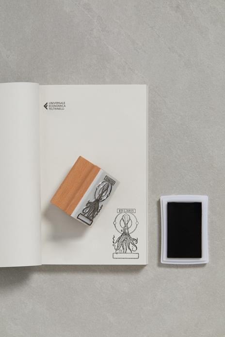 Il Pensiero. Timbro Ex-Libris - 2