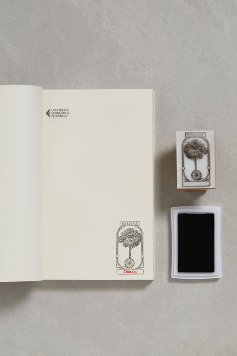 La Natura. Timbro Ex-Libris