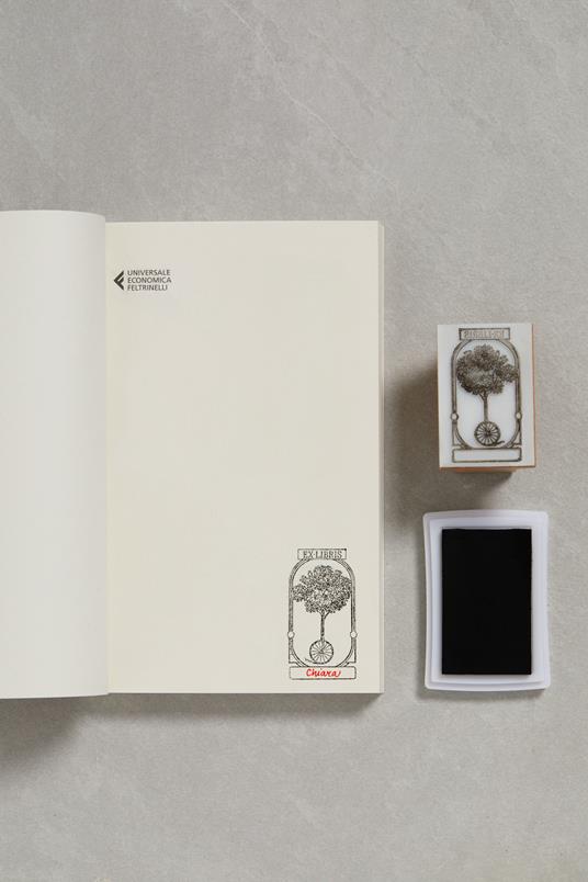 La Natura. Timbro Ex-Libris