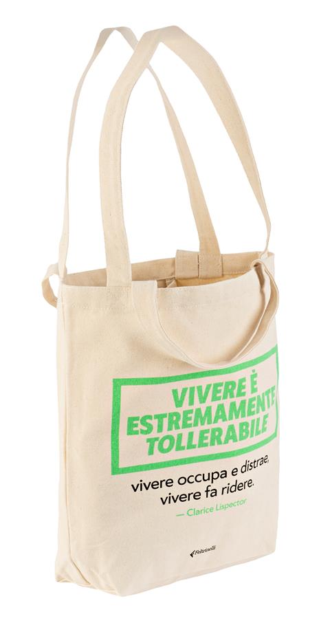 Shopping Bag Feltrinelli / Testimanifesti - quote Lispector - 2