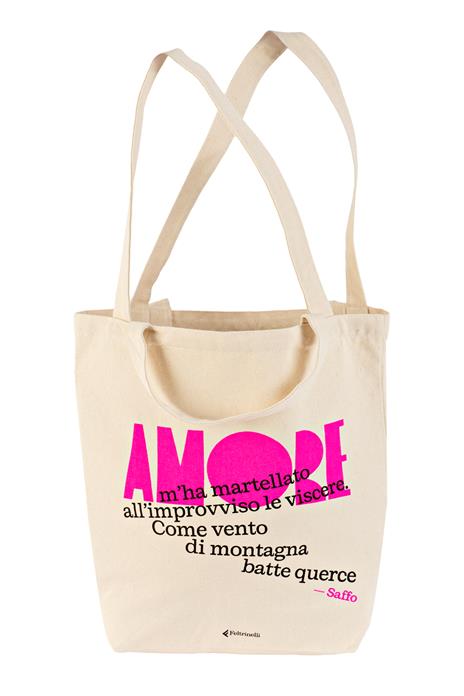 Shopping Bag Feltrinelli / Testimanifesti - quote Saffo