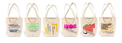 Shopping Bag Feltrinelli / Testimanifesti - quote Moshfegh - 5