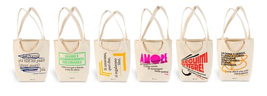 Shopping Bag Feltrinelli / Testimanifesti - quote Moshfegh - 5