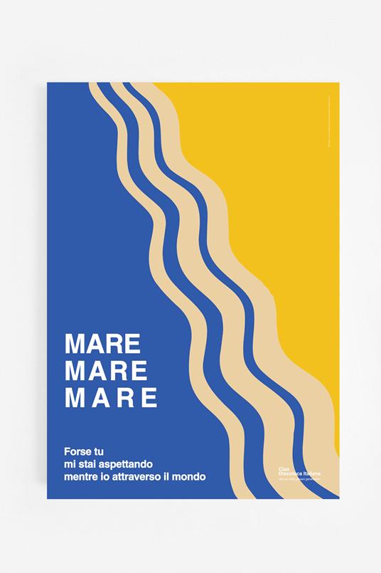Poster. Mare Mare  Luca Carboni  - A2 (42 x 59,4 cm)