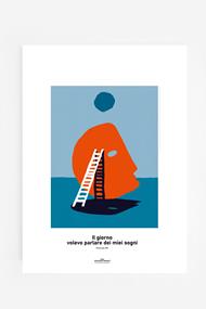 Poster. Mi Sono Innamorato di Te (Il Giorno), Luigi Tenco  - 35 x 50 cm