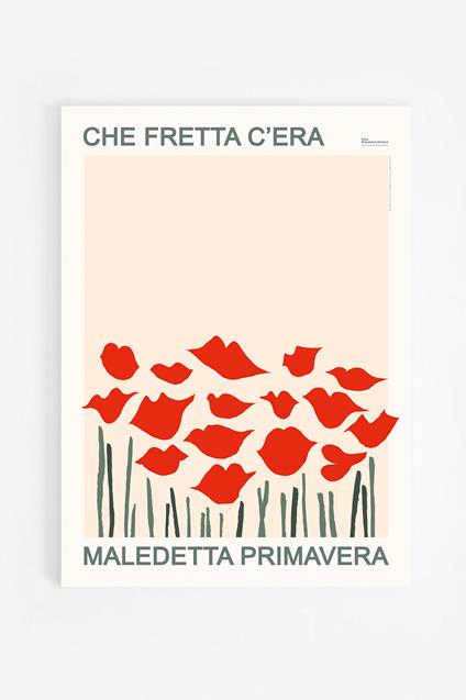 Poster. Maledetta Primavera  Loretta Goggi  - 50 x 70 cm