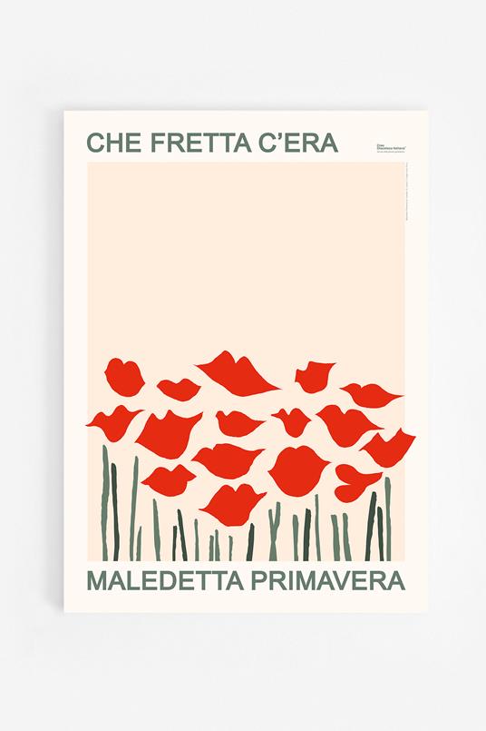 Poster. Maledetta Primavera  Loretta Goggi  - 50 x 70 cm