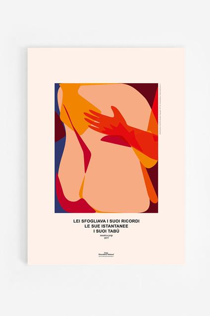 Poster. Aida  Rino Gaetano  - 35 x 50 cm