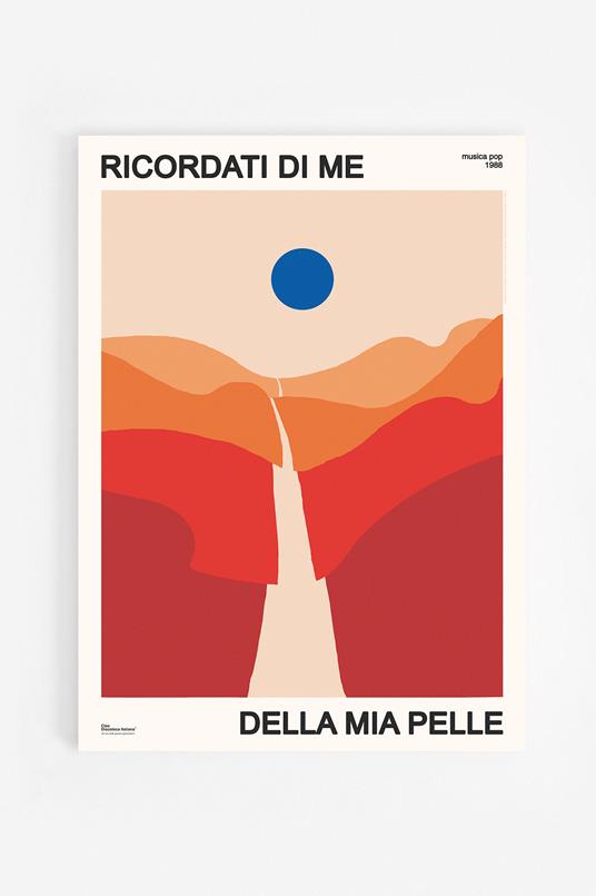Poster. Ricordati di Me  Antonello Venditti  - 50 x 70 cm