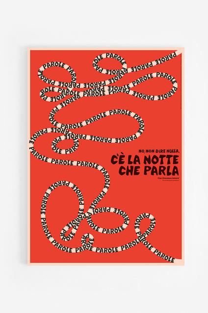 Poster. Parole Parole  Mina - 50 x 70 cm