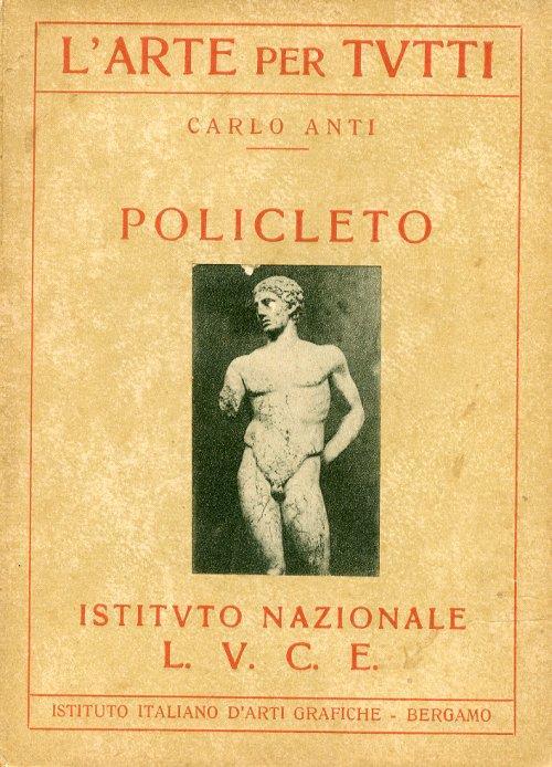 Policleto - Carlo Anti - copertina
