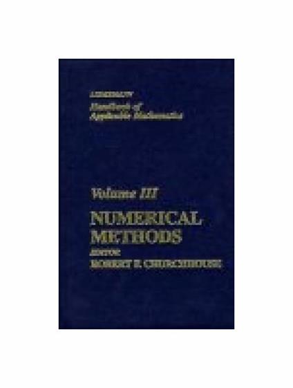 3: Numerical Methods - copertina