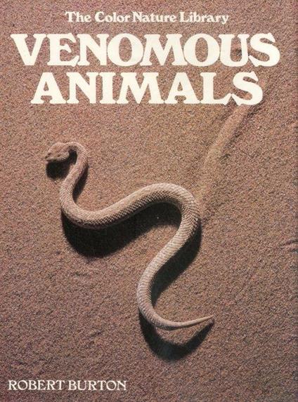 Venomous Animals - R. Burton - copertina