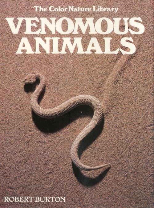 Venomous Animals - R. Burton - copertina