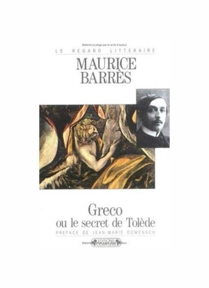 Gréco Ou le Secret De Tolède - copertina