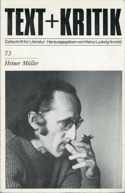 Text Kritik - H. Muller - copertina