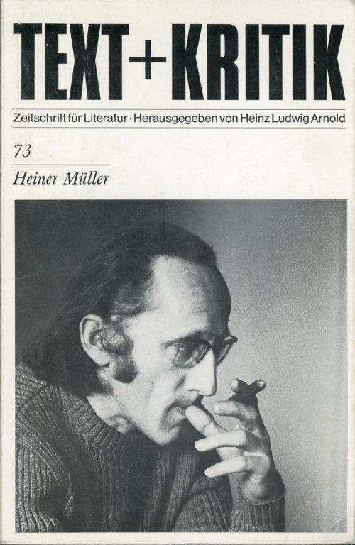Text Kritik - H. Muller - copertina