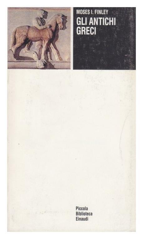 Gli antichi greci - Moses I. Finley - copertina