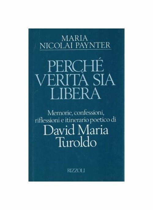 Perché verità sia libera - Maria Paynter Nicolai - copertina