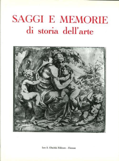 Saggi e memorie di storia dell'arte. 12 - copertina