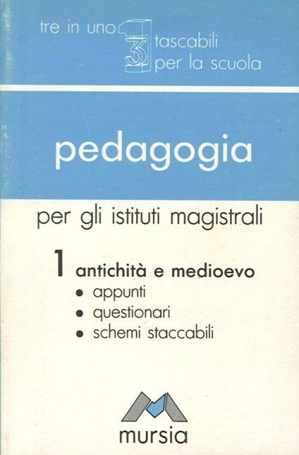 Pedagogia - Camillo Camillucci - copertina