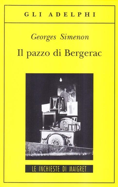 Il pazzo di Bergerac - Georges Simenon - copertina