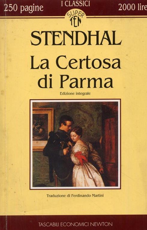 La certosa di Parma - Stendhal - copertina