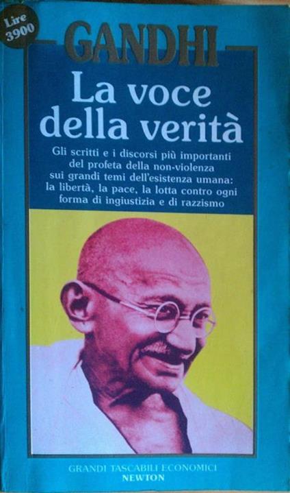 La voce della verità - Mohandas Karamchand Gandhi - copertina