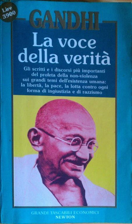 La voce della verità - Mohandas Karamchand Gandhi - copertina