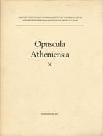 Opuscula Atheniensia. Vol.10
