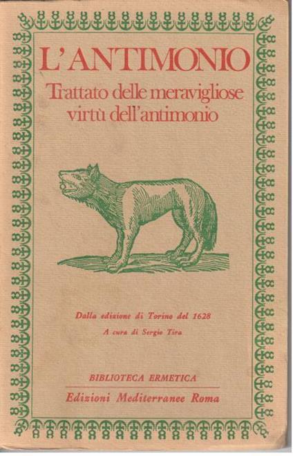 L' Antimonio - Sergio Tira - copertina