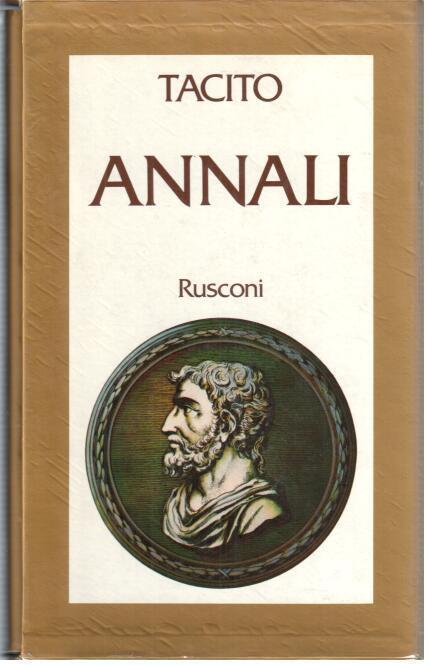 Annali - P. Cornelio Tacito - copertina