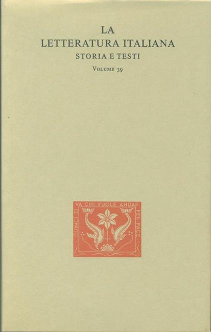 Teatro del Seicento. Vol. 39 - copertina