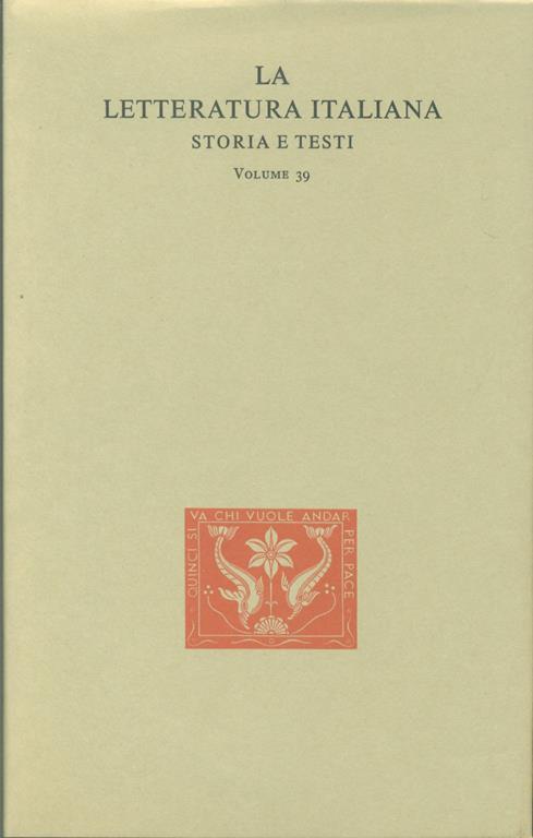 Teatro del Seicento. Vol. 39 - copertina