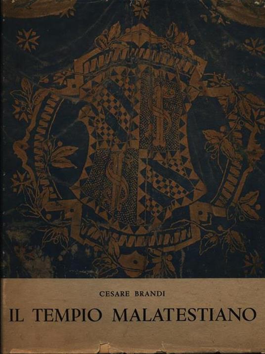 Il Brandi Cesare - Il Tempo Malatestiano - Edizioni Radio Italiana 1956 (E3) - Cesare Brandi - copertina