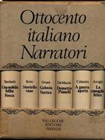 Ottocento Italiano Narratori - Cofanetto 6 Volumi