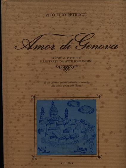 Amor Di Genova - Vito Elio Petrucci - copertina