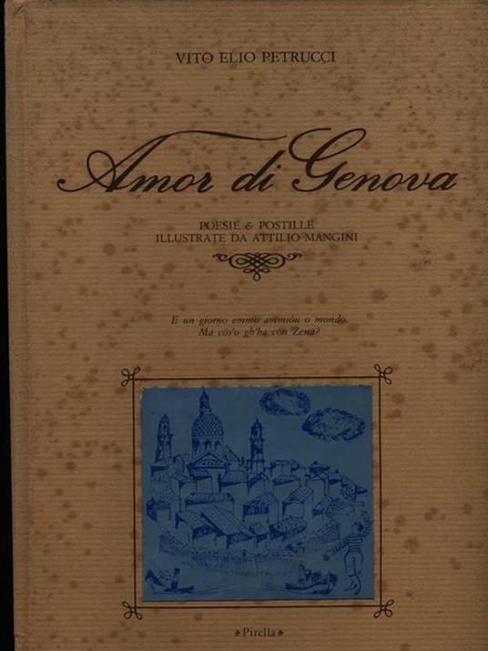 Amor Di Genova - Vito Elio Petrucci - copertina