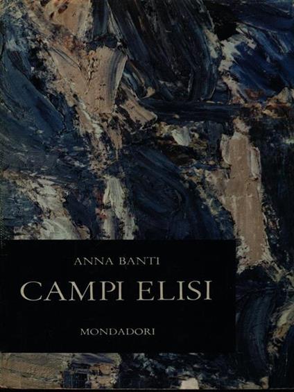 Campi Elisi - Anna Banti - copertina