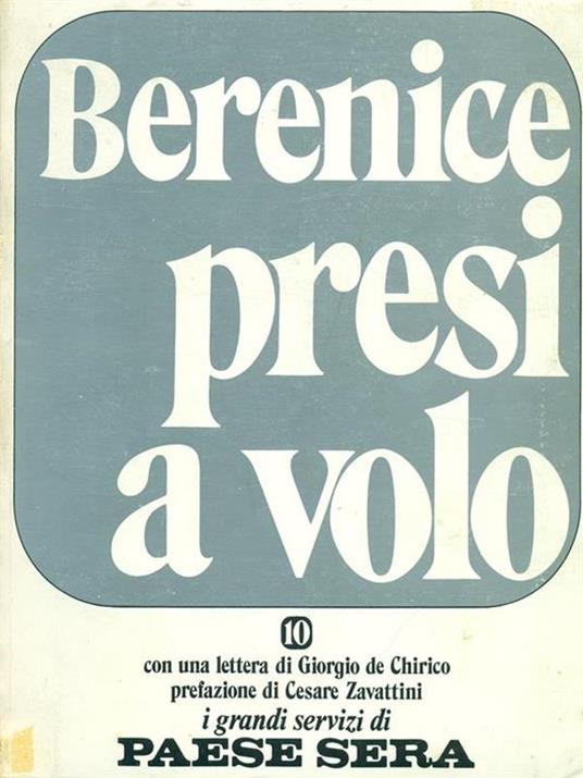 Presi A Volo - Berenice - copertina