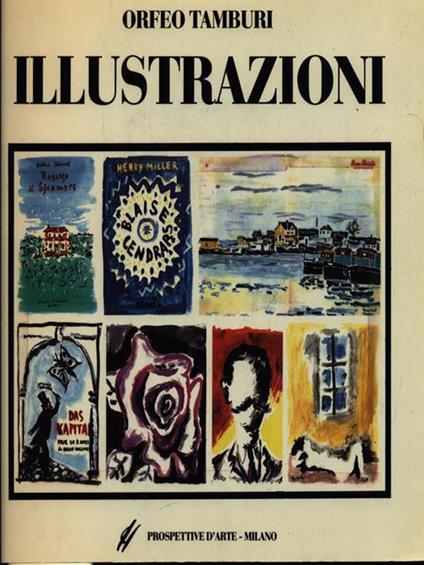 Orfeo Tamburi: Illustrazioni - Nino Frank - copertina